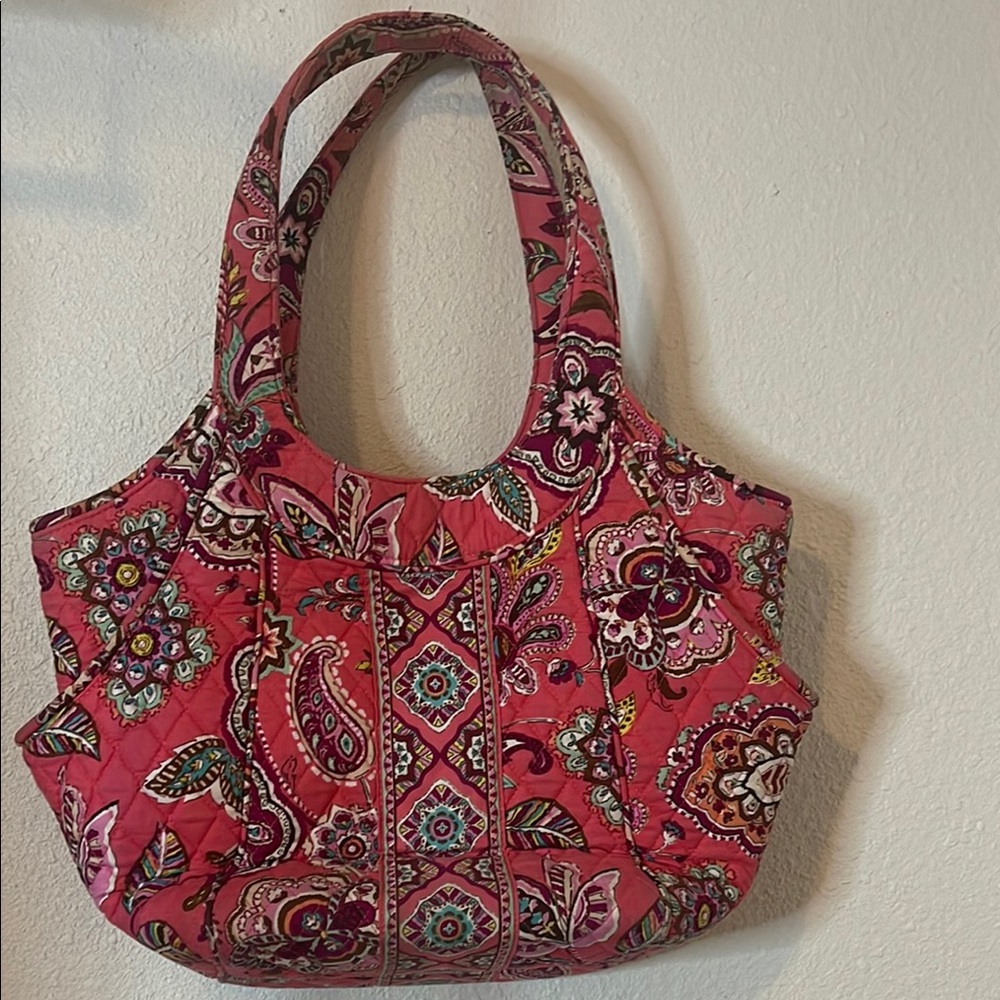 Vera Bradley Vibrant Pink Patterned Women's Bag